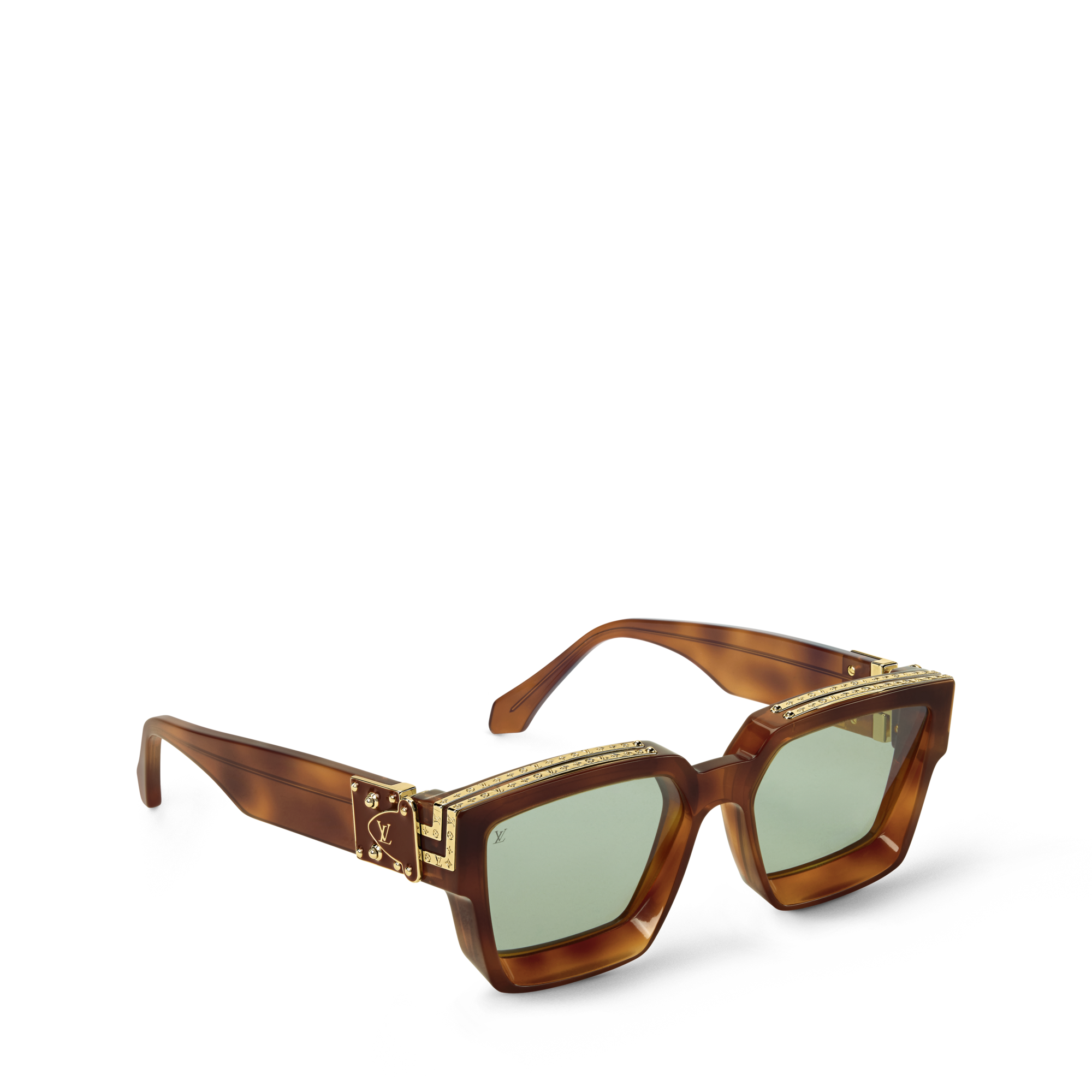 LOUIS VUITTON ダークブラウン レザーベル メンズ Gafas de sol 1.1 Millionaires S00 - Accesorios | LOUIS VUITTON